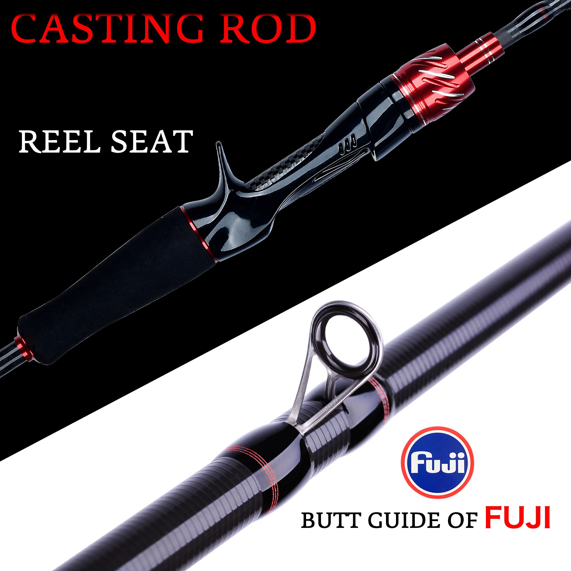 BIUTIFU Traveller Spinning Cas - Fishing Rod Ice บทวิจารณ์และราคา