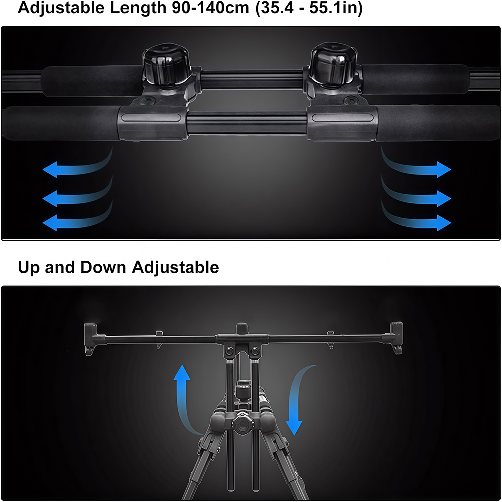 JSFUN  Adjustable 5-Rod Fishin - Fishing Rod Rack บทวิจารณ์และราคา