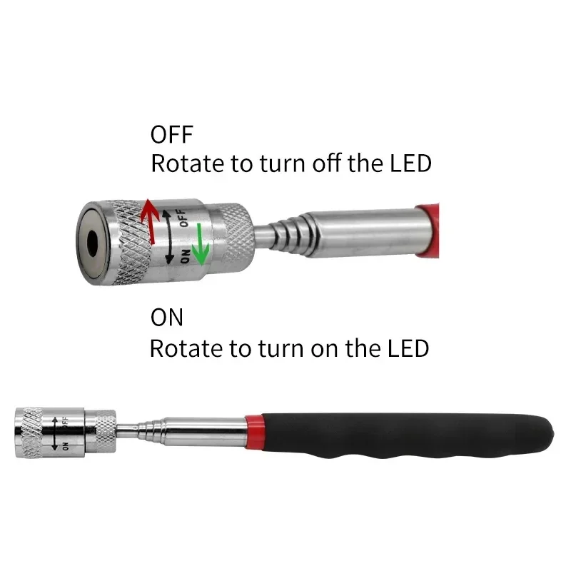 Telescopic Magnetic Pen with L - Fishing Rod Telescopic บทวิจารณ์และราคา