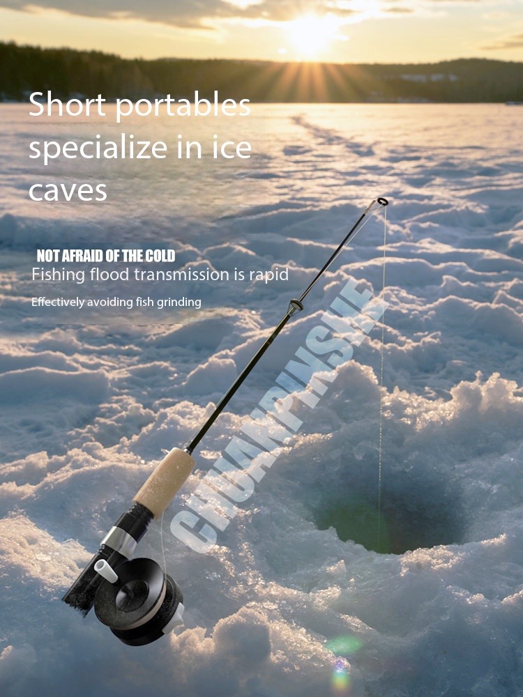 New Ice Fishing Rod Ultra Shor - Fishing Rod Ice บทวิจารณ์และราคา