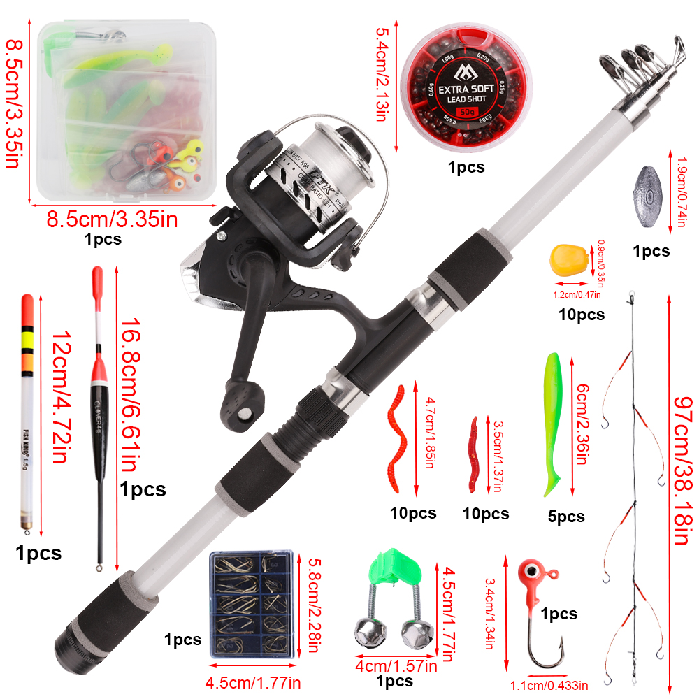 FTK 1.8m Fishing Rod and Reel  - Fishing Rod Carbon Fiber บทวิจารณ์และราคา