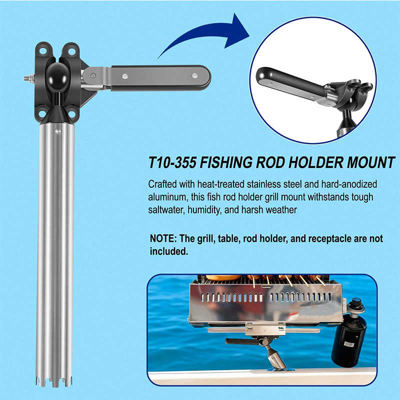 All-Angle Adjustable Fish Rod  - Fishing Rod Holder บทวิจารณ์และราคา