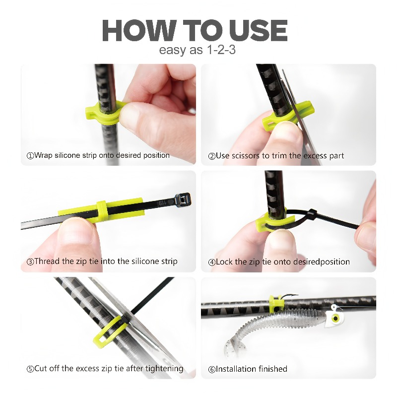 Silicone Lure Hanger Hook​ – U - Fishing Rod Combo บทวิจารณ์และราคา