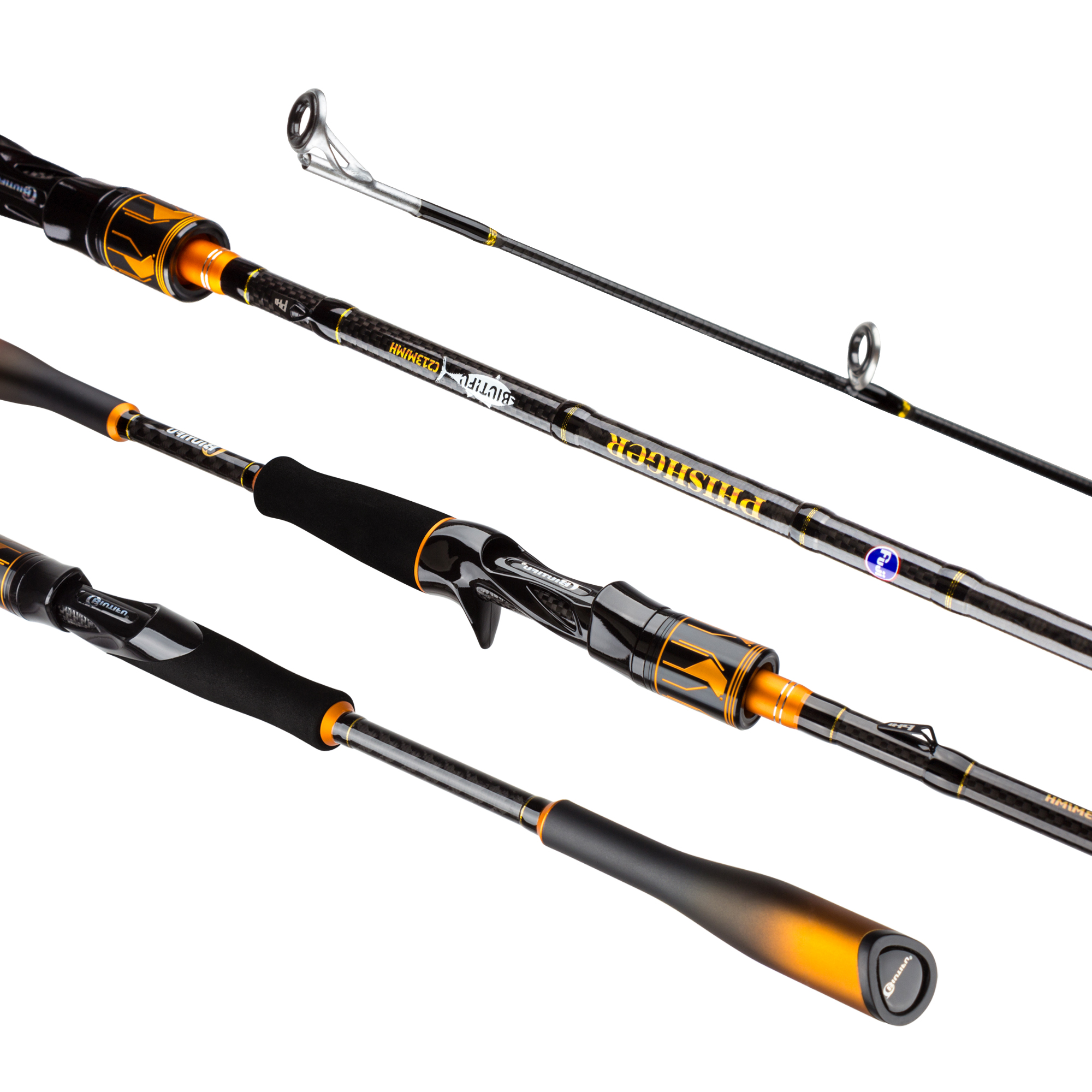 BIUTIFU Spinning Casting 2Tips - Fishing Rod Surf บทวิจารณ์และราคา