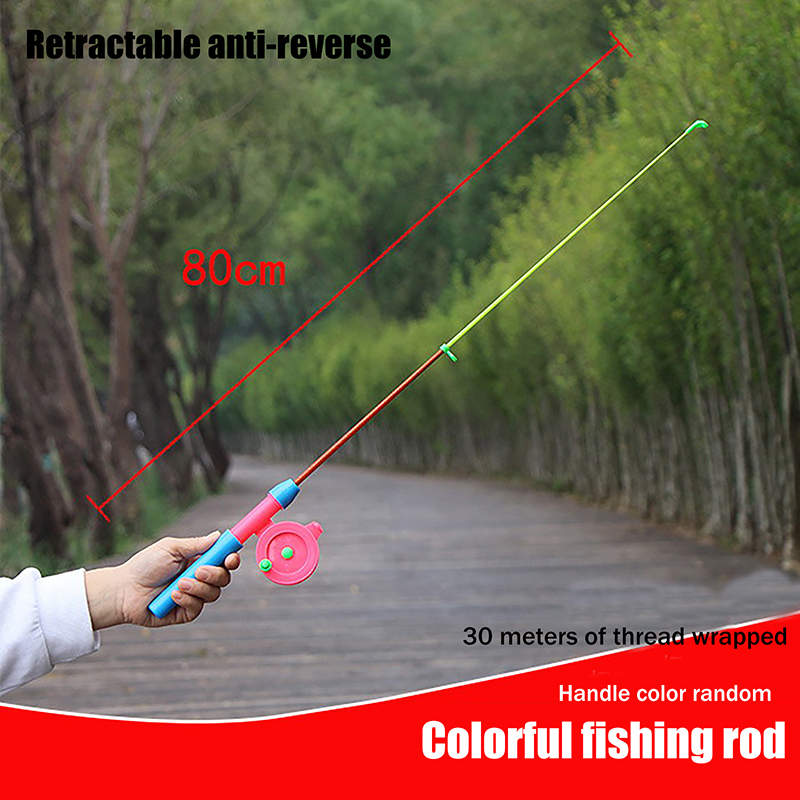 Retractable Winter Ice Fishing - Fishing Rod Ice บทวิจารณ์และราคา