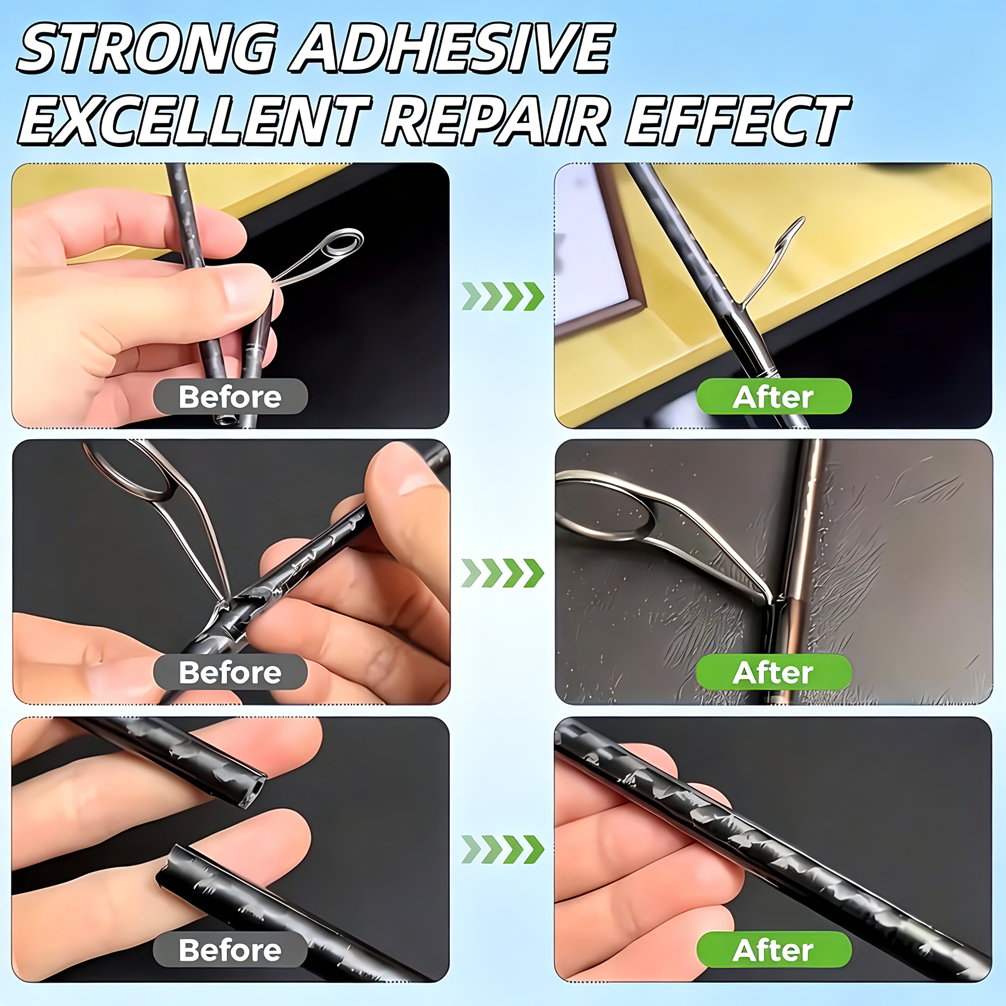Fishing Rod Repair Glue  Fast  - Fishing Rod Tip Replacement บทวิจารณ์และราคา