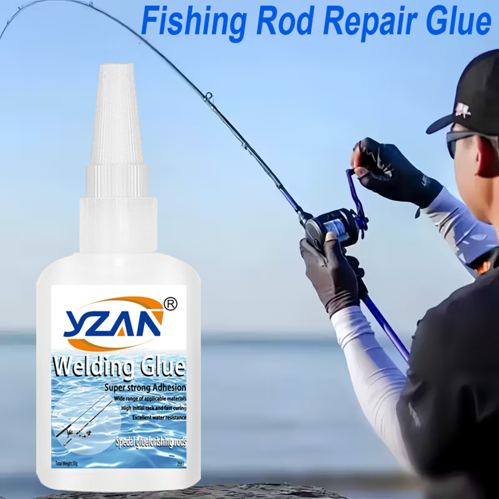Fishing Rod Repair Glue  Fast  - Fishing Rod Tip Replacement บทวิจารณ์และราคา