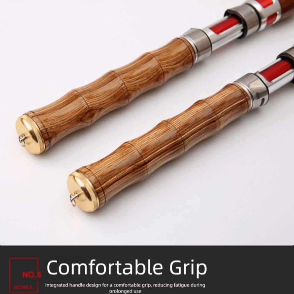 4 Sections Spinning Fishing Ro - Fishing Rod Carbon Fiber บทวิจารณ์และราคา