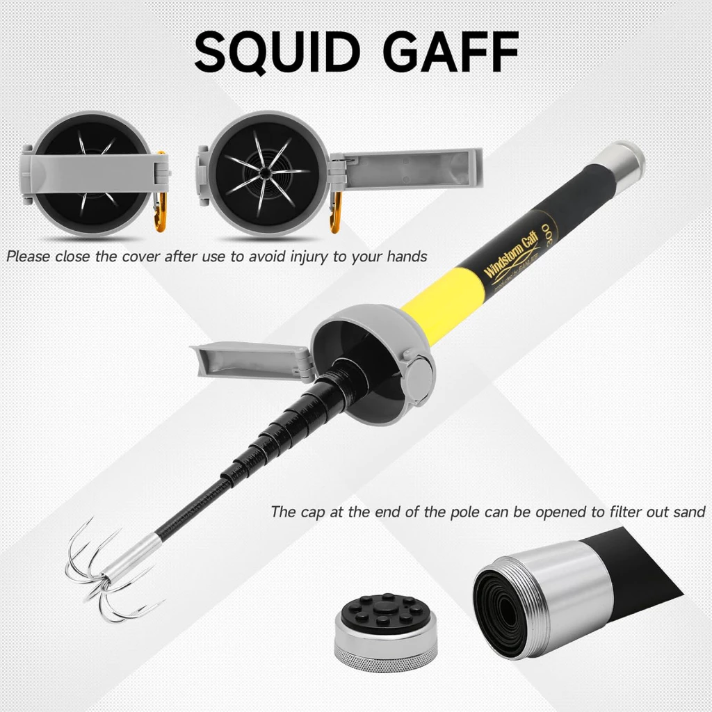 SANLIKE Fishing-Squid Gaff 3M/ - Fishing Rod Carbon Fiber บทวิจารณ์และราคา