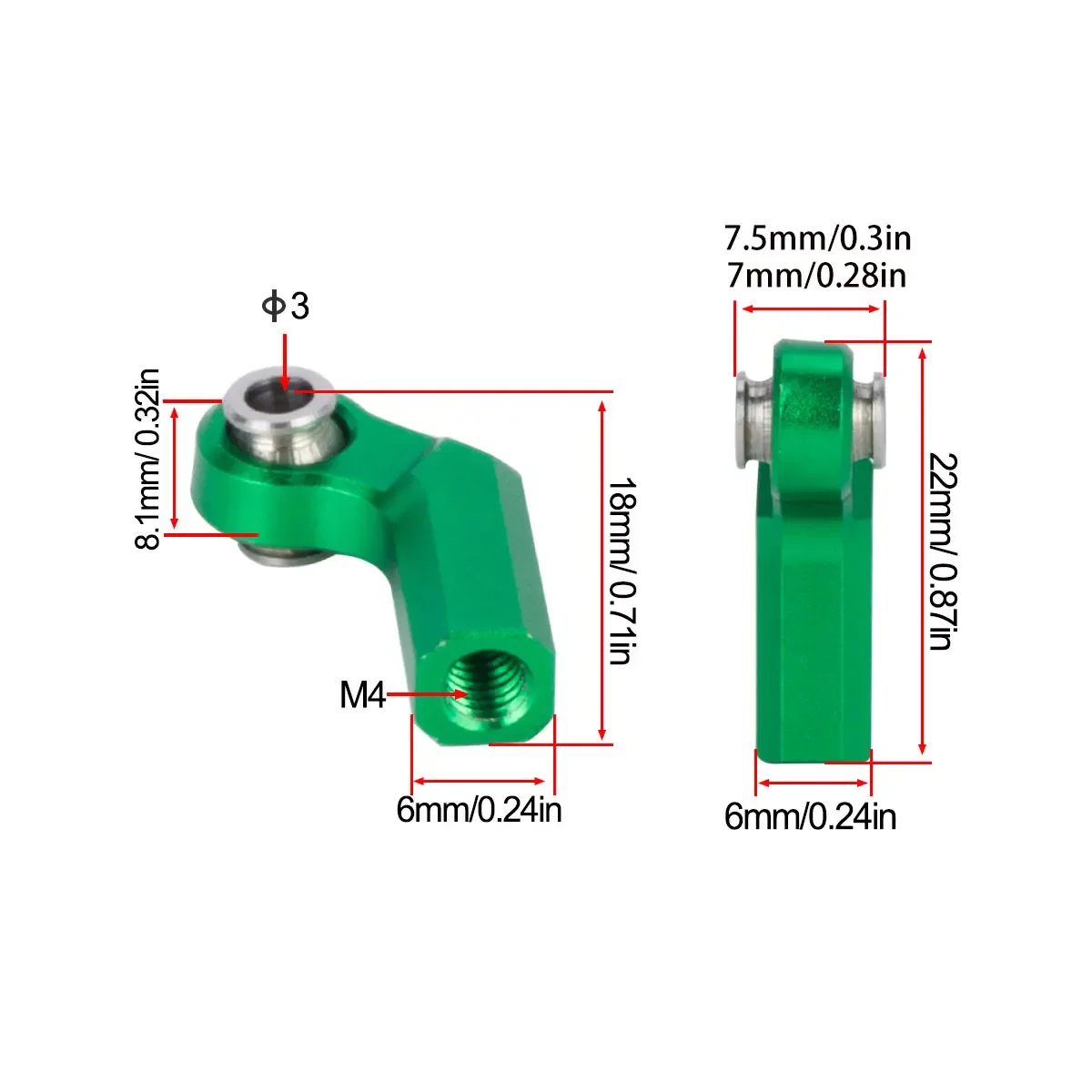 4Pcs M4 Metal Ball Head Holder - Fishing Rod Holder บทวิจารณ์และราคา