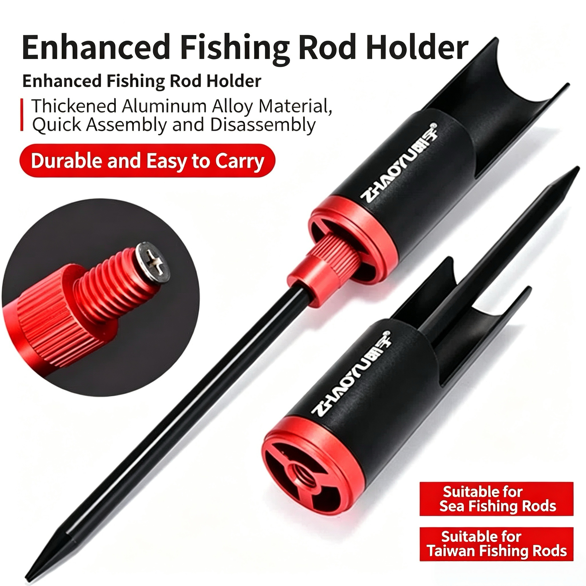 Ground Insert Fishing Rod Hold - Fishing Rod Casting บทวิจารณ์และราคา
