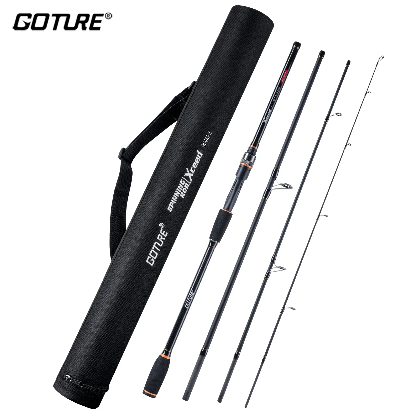 Goture Xceed 4 Setions Travel  - Fishing Rod Surf บทวิจารณ์และราคา