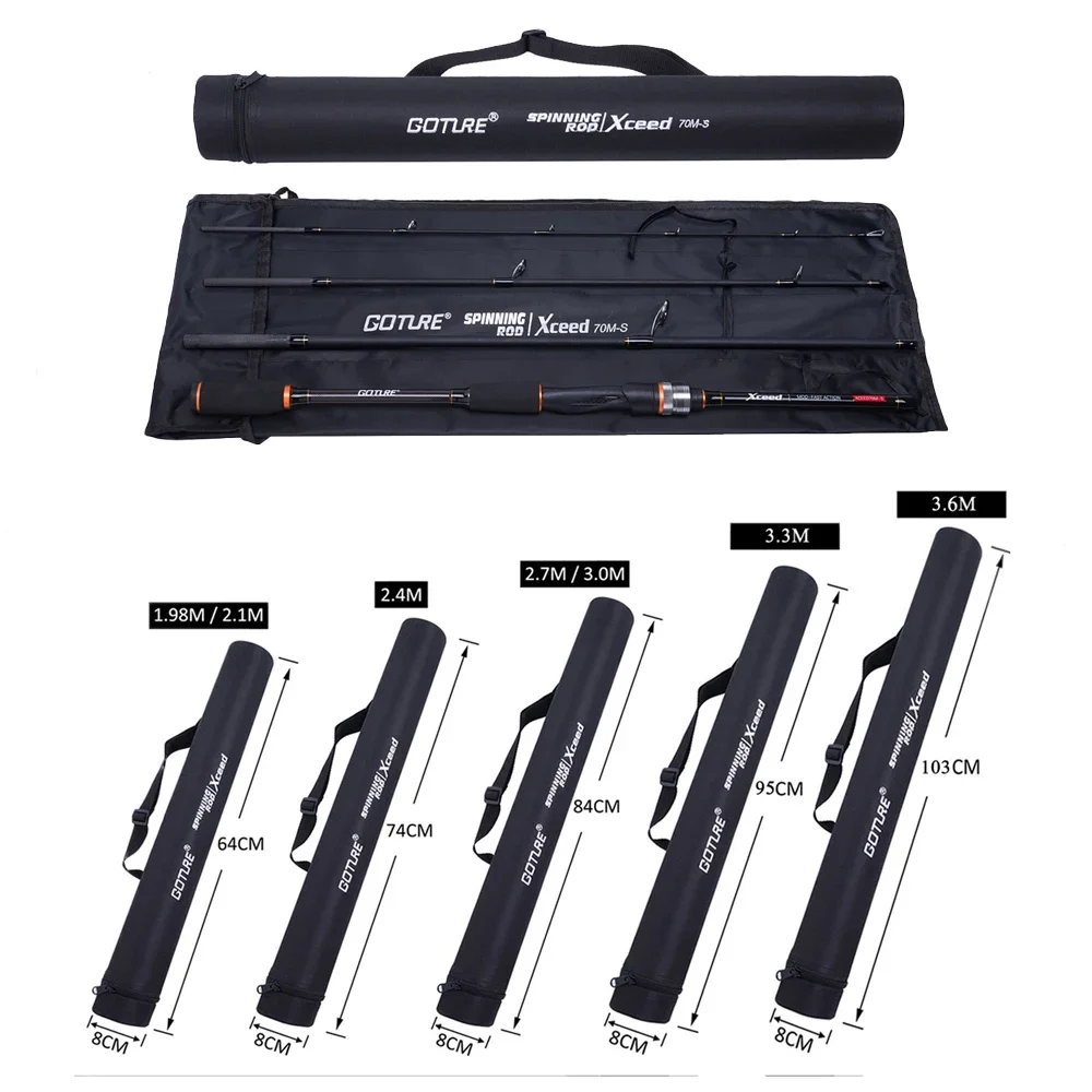 Goture Xceed 4 Setions Travel  - Fishing Rod Surf บทวิจารณ์และราคา
