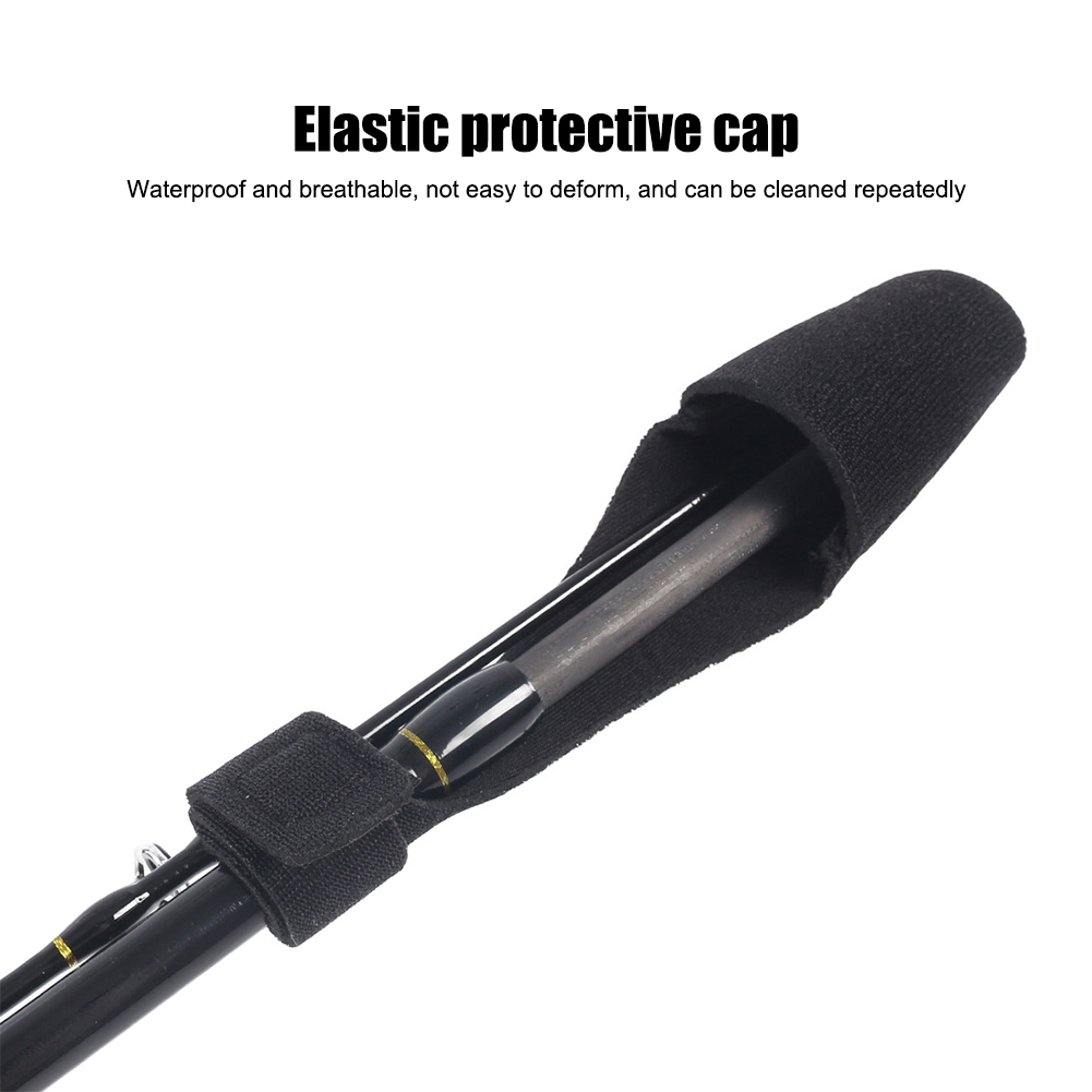 1-5PCS Fishing Rod Tie Tip Cov - Fishing Rod Case บทวิจารณ์และราคา
