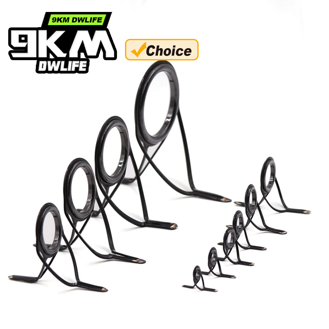 9KM OB Curved Rod Guide Kit 10 - Fishing Rod Spinning บทวิจารณ์และราคา