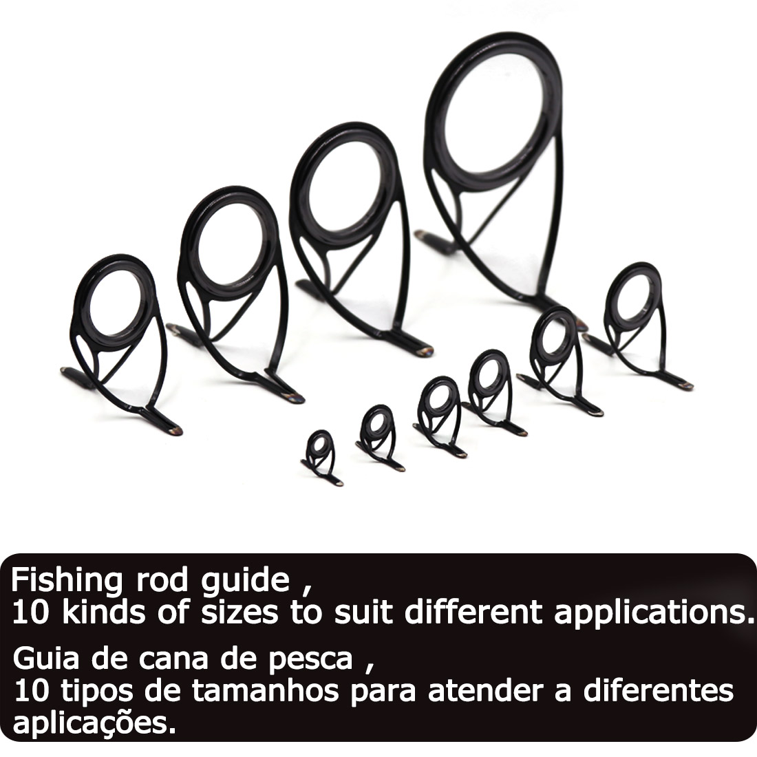 9KM OB Curved Rod Guide Kit 10 - Fishing Rod Spinning บทวิจารณ์และราคา
