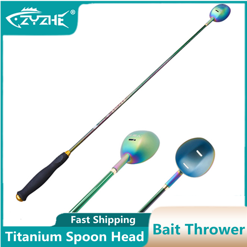 ZYZHE Bait Thrower Titanium Sp - Fishing Rod Carbon Fiber บทวิจารณ์และราคา