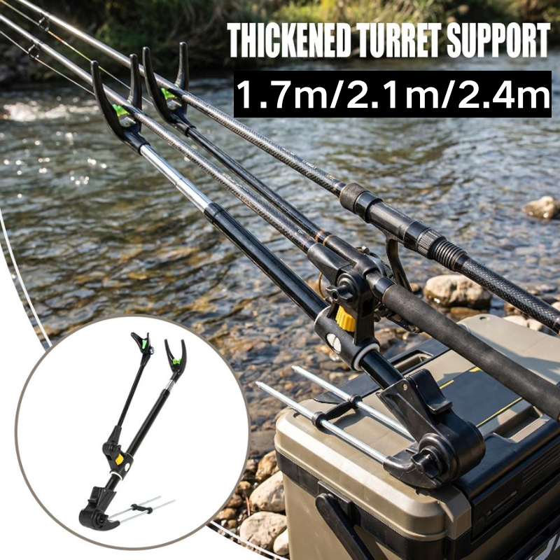 1.7/2.1/2.4m Aluminum Alloy Th - Fishing Rod Telescopic บทวิจารณ์และราคา