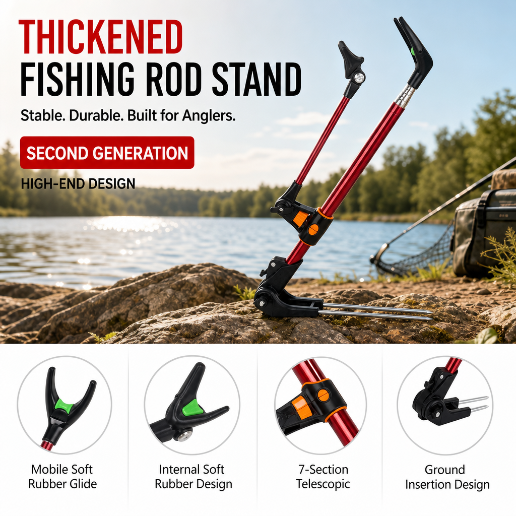Stainless Steel Reinforced Tel - Fishing Rod Telescopic บทวิจารณ์และราคา