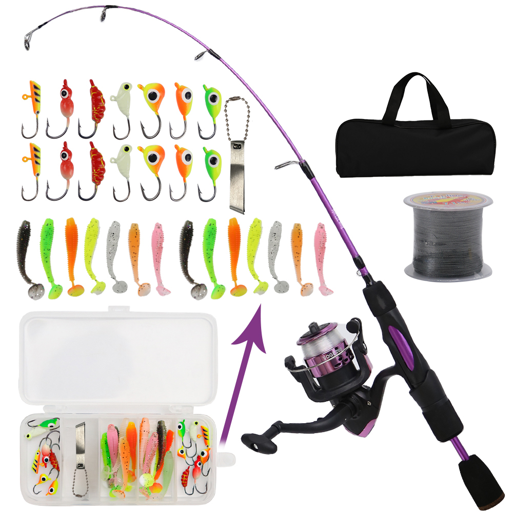 Ice Fishing Rod Reel Combo 68c - Fishing Rod Ice บทวิจารณ์และราคา