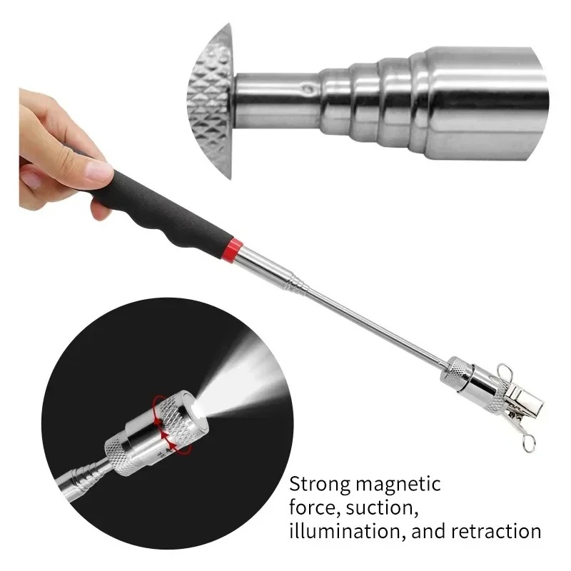 Telescopic Magnetic Pen with L - Fishing Rod Telescopic บทวิจารณ์และราคา