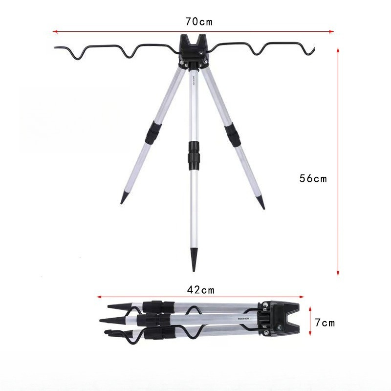 1PC Fishing Sea Rod Bracket Al - Fishing Rod Telescopic บทวิจารณ์และราคา