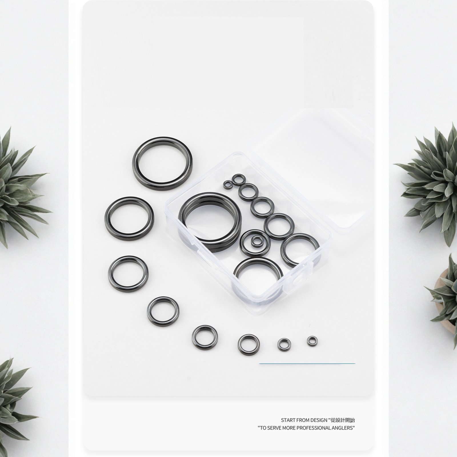 26PCS Fishing Rod Guide Ring K - Fishing Rod Guide Replacement บทวิจารณ์และราคา