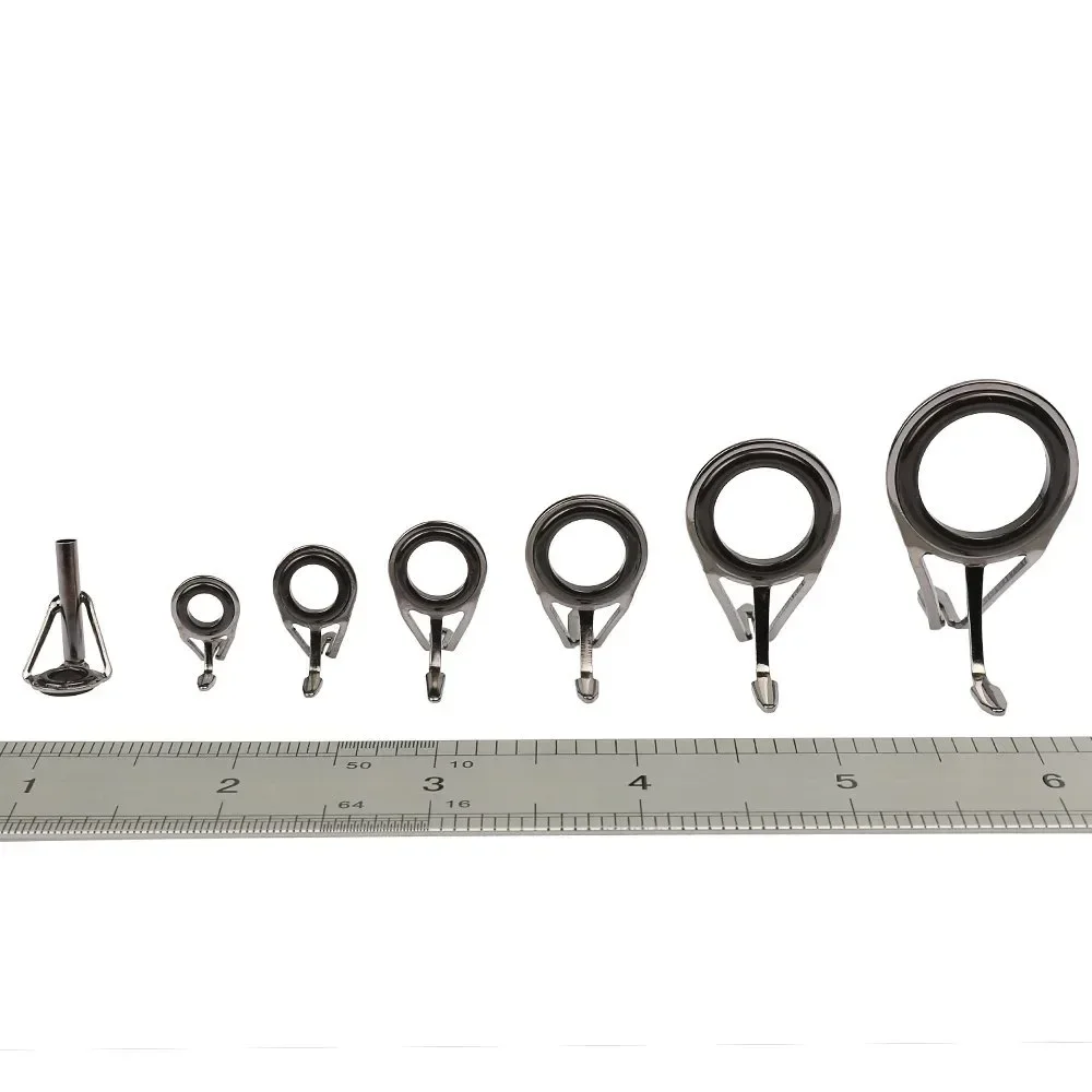 7pcs/set Fishing Tackle Stainl - Fishing Rod Tip Replacement บทวิจารณ์และราคา