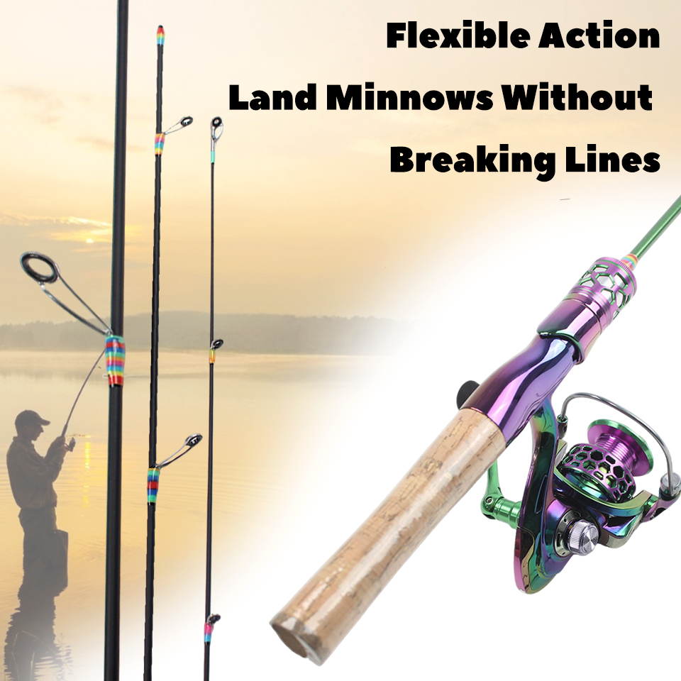 Four-section fishing rod, made - Fishing Rod Carbon Fiber บทวิจารณ์และราคา