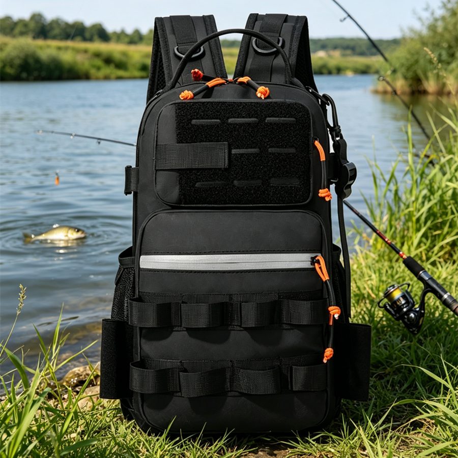 New Style Fishing Backpack Tac - Fishing Rod Fly บทวิจารณ์และราคา