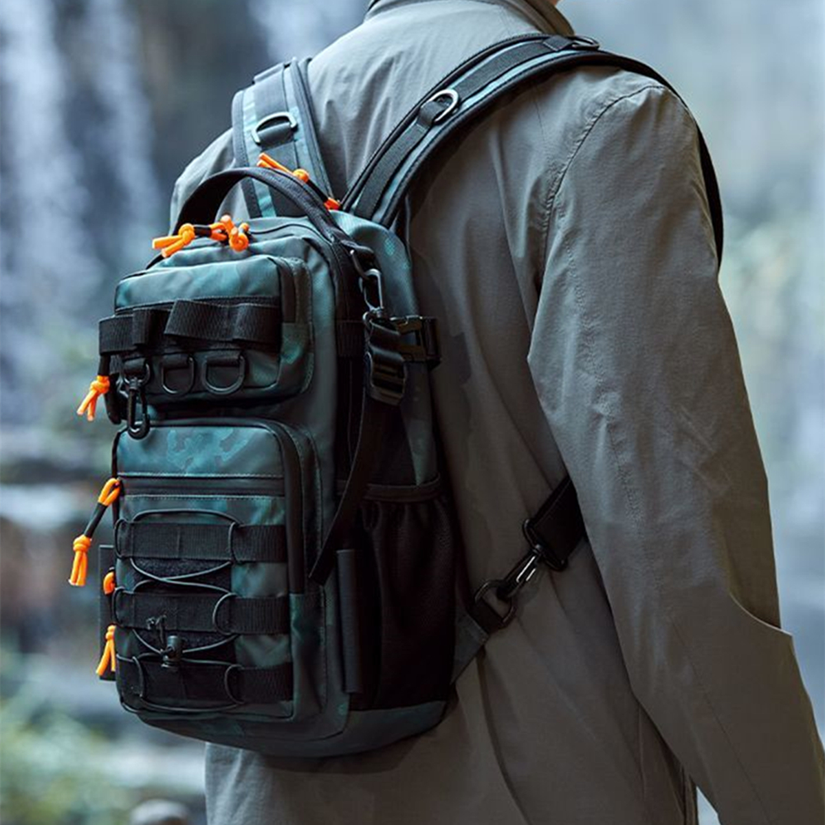 New Style Fishing Backpack Tac - Fishing Rod Fly บทวิจารณ์และราคา