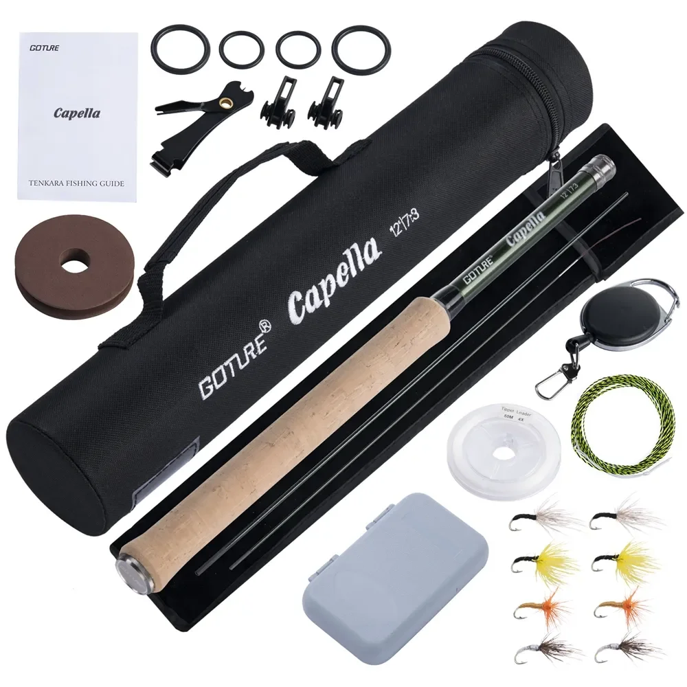 Goture 12FT Classical Tenkara  - Fishing Rod Carbon Fiber บทวิจารณ์และราคา
