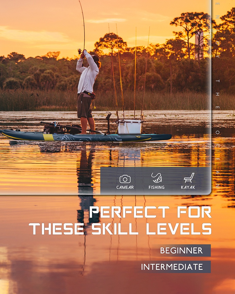 Three Air Chamber Inflatable F - Fishing Rod Holder บทวิจารณ์และราคา