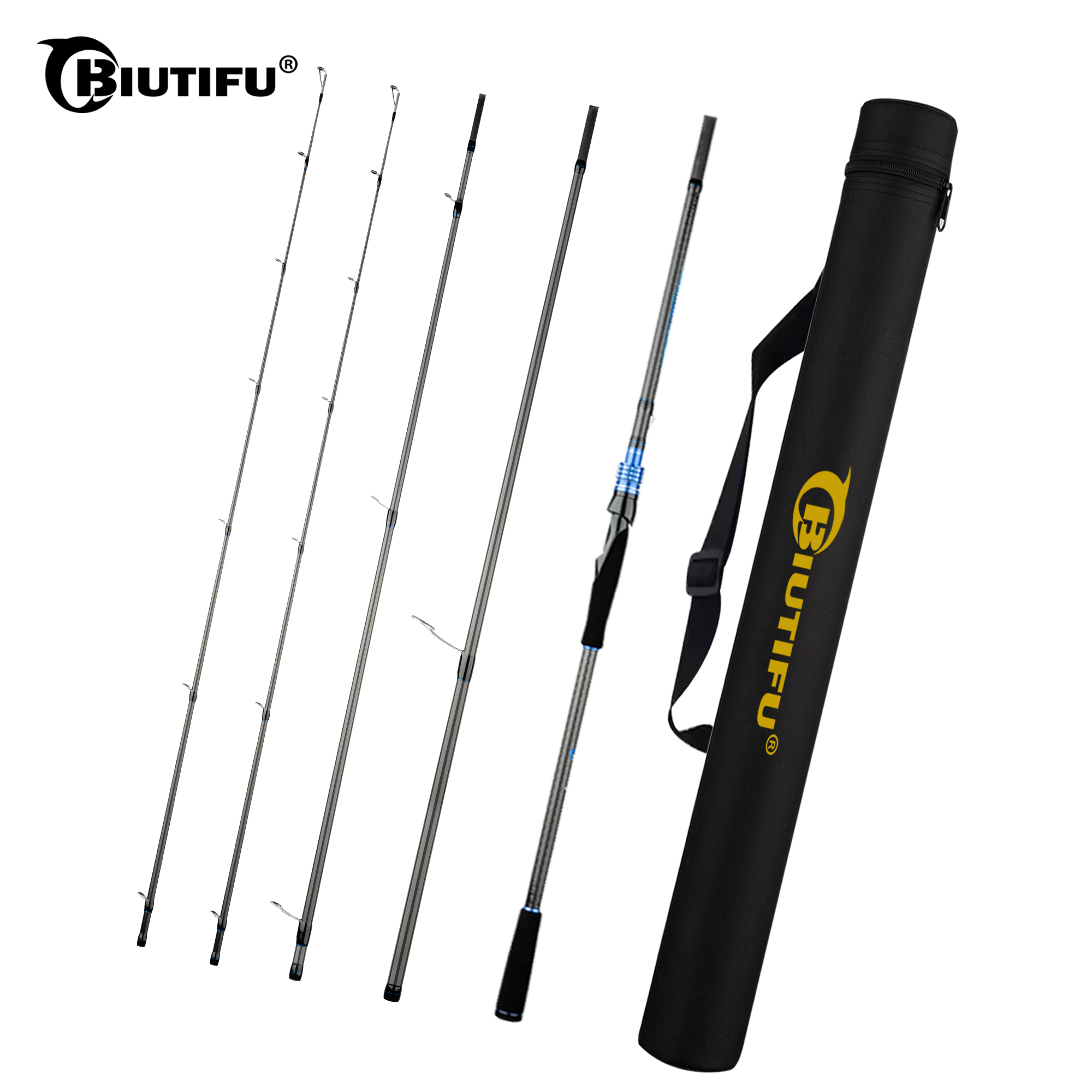BIUTIFU Casting Spinning Lure  - Fishing Rod Surf บทวิจารณ์และราคา